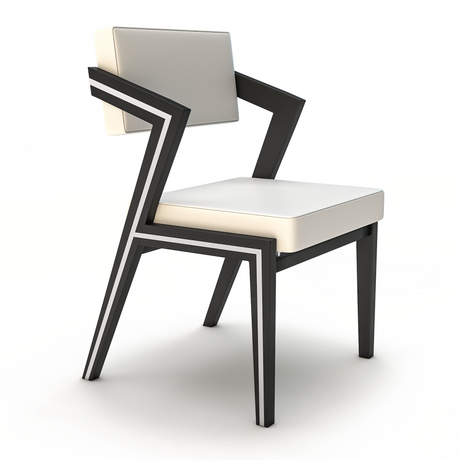 Black Vernazza Exclusive Dining Chair