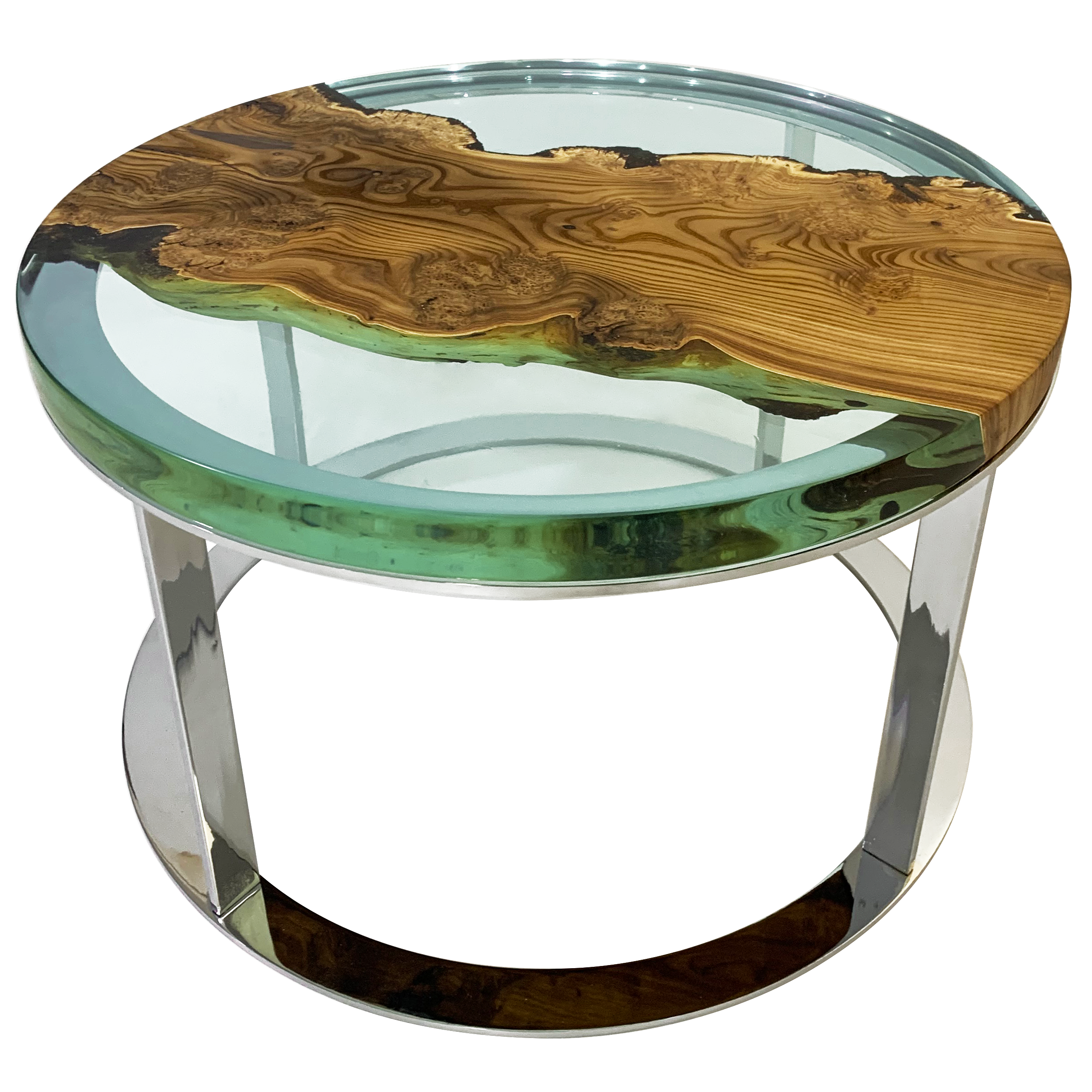 Aquamarine Dodona Silverberry Coffee Table