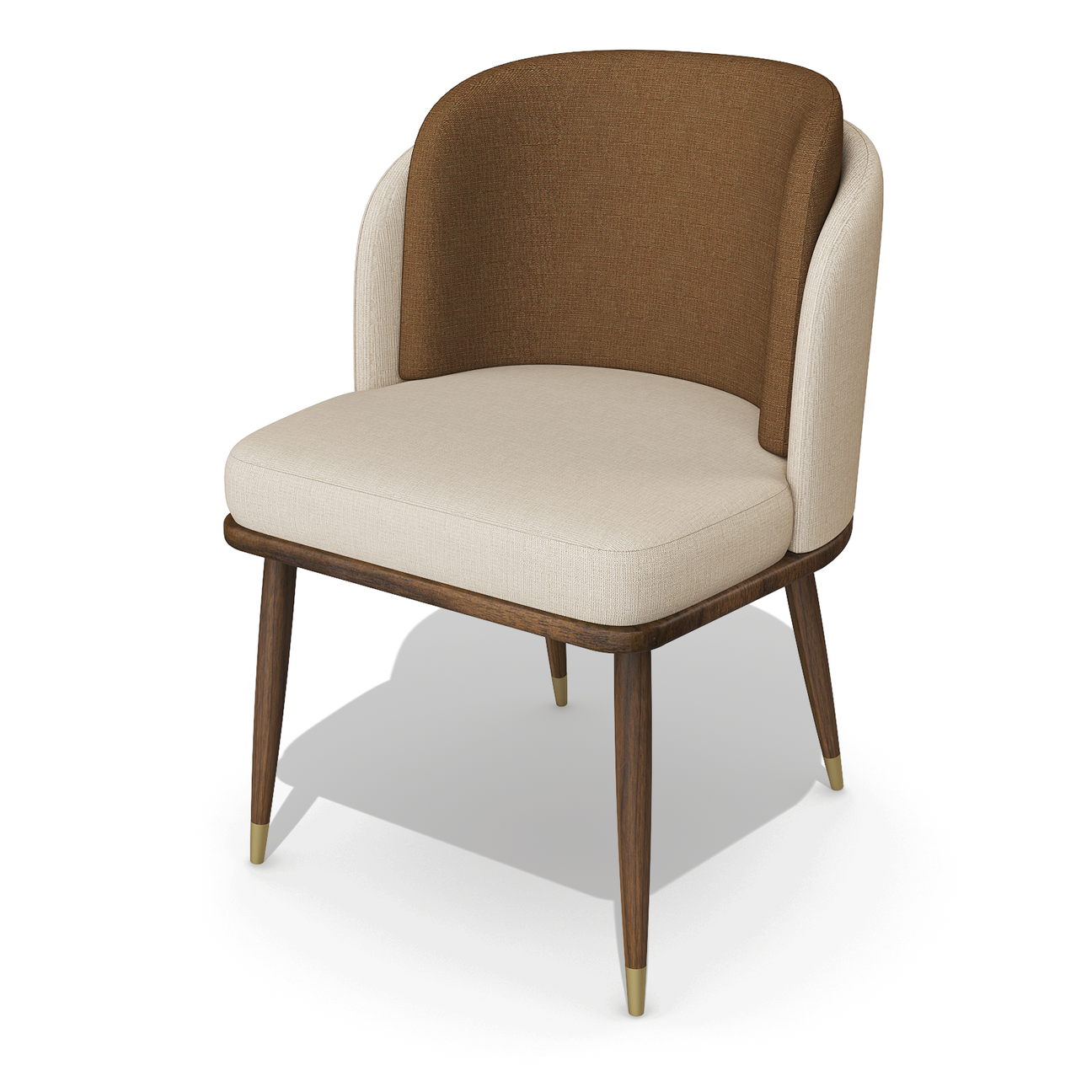 Ariane Walnut Wood Dining Chair - ARDITI COLLECTION®