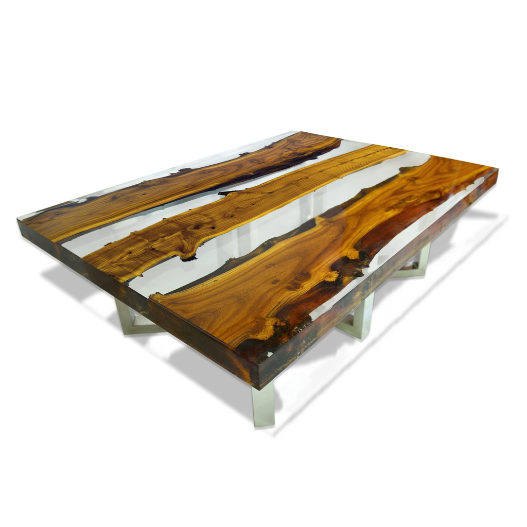 Attis Silverberry Wood Coffee Table - ARDITI COLLECTION®