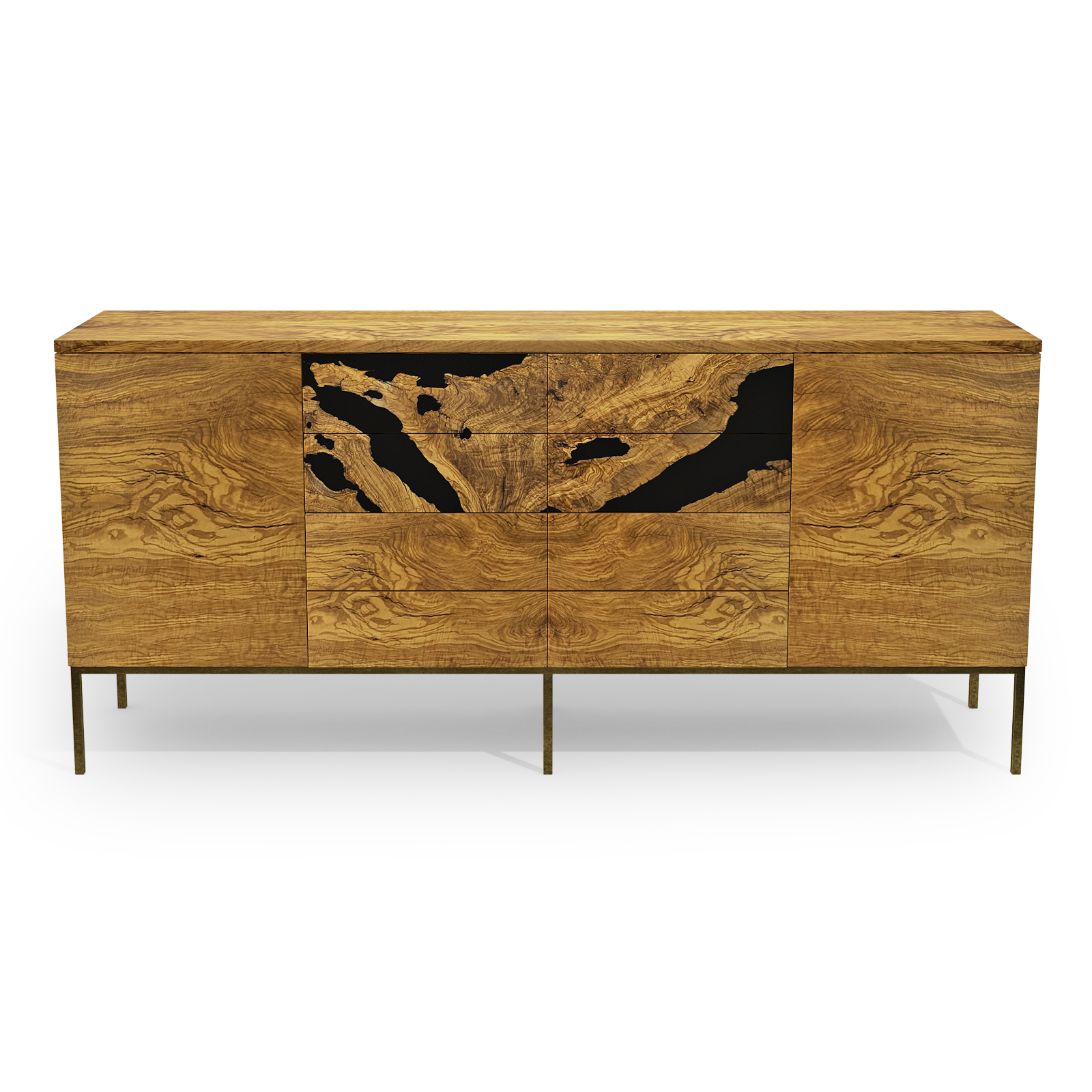 Lykomedes Olive Wood Credenza