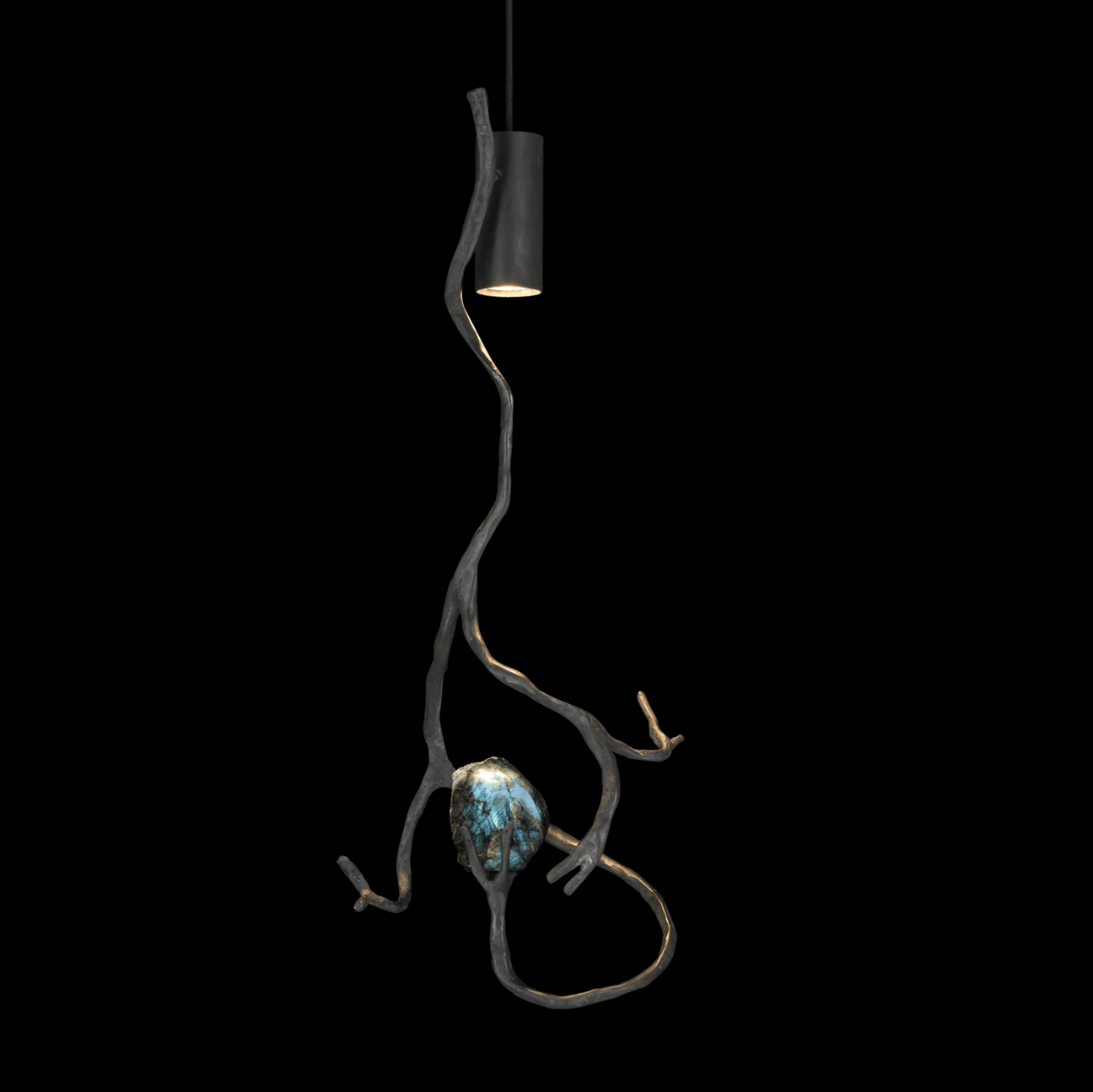 Orpheus Labradorite Hanging Lamp - ARDITI COLLECTION®