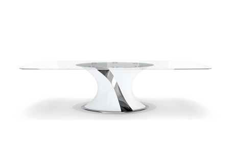 Melanios Glass Dining Table